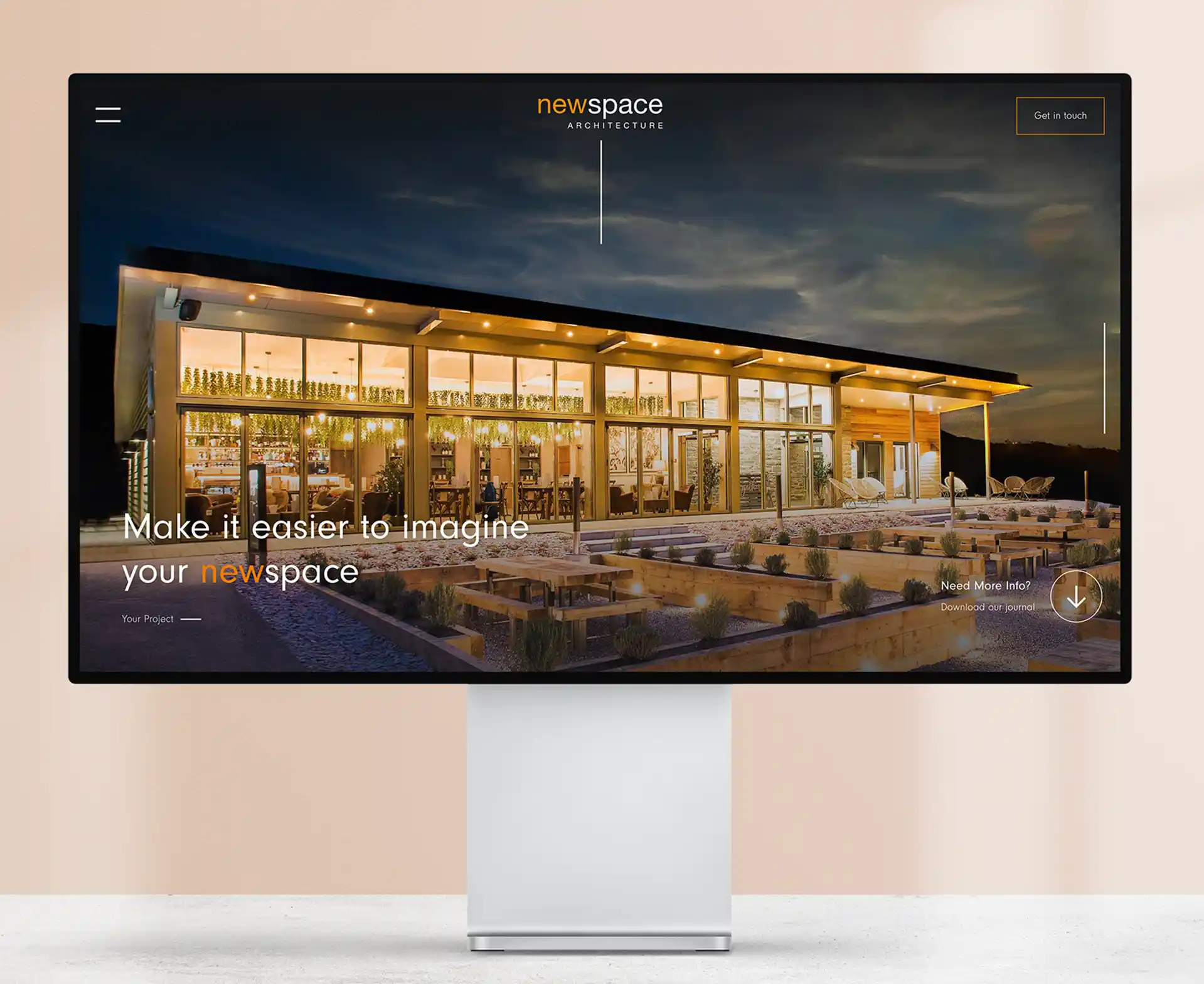 Newspace Architecture Award Winning Website 